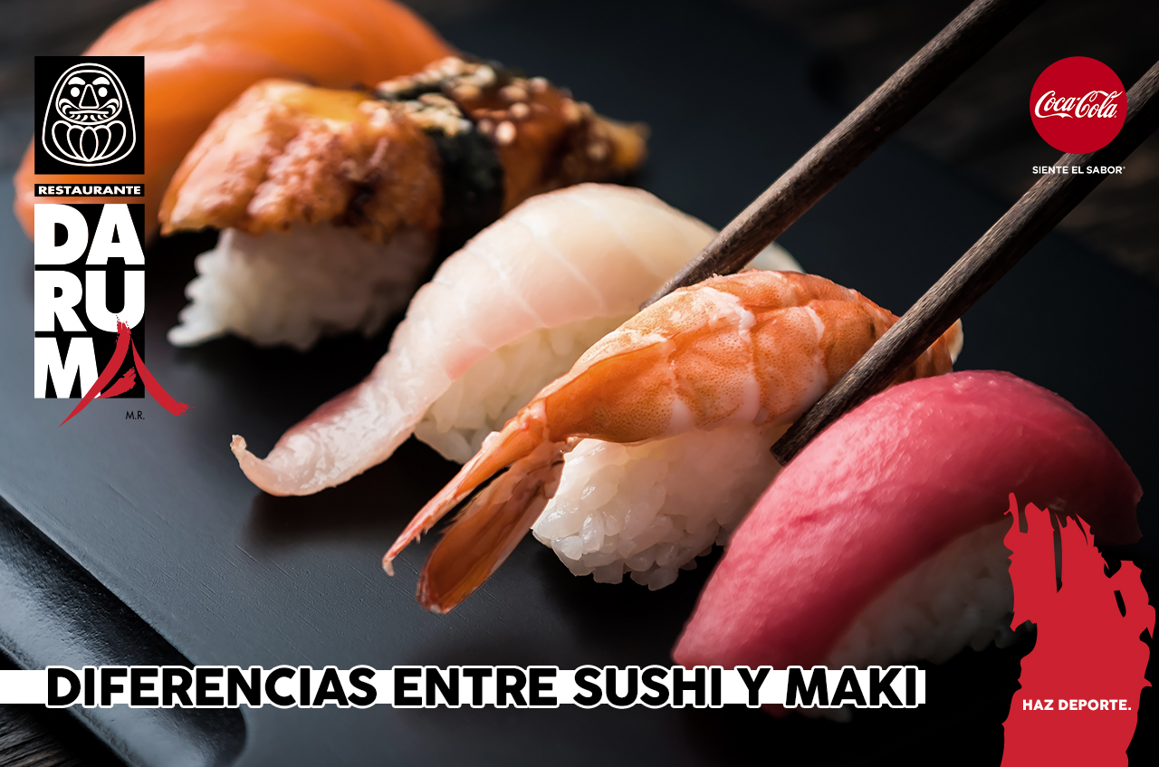 Diferencias entre sushi y maki
